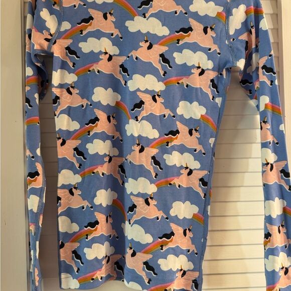 NWT Hannah Anderson Blue Unicorn Pajama Set - Picture 5 of 8